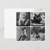 キャットデイ白黒赤 (正面/裏面)