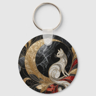 キャットデコキーチェーン キーホルダー