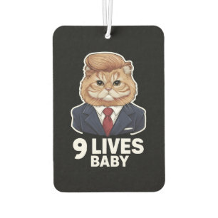 キャットトランプ9ライフベビー カーエアーフレッシュナー