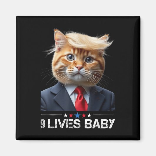 キャットトランプ9ライフベビー_2 マグネット (正面)