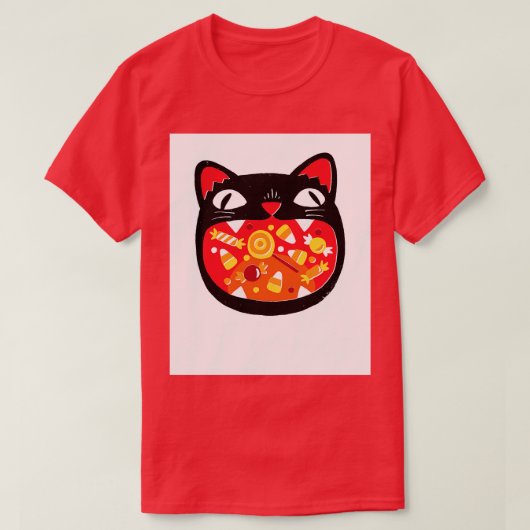 キャットトリート Tシャツ (デザイン正面)