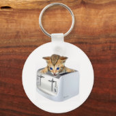 キャットトースター キーホルダー (正面)