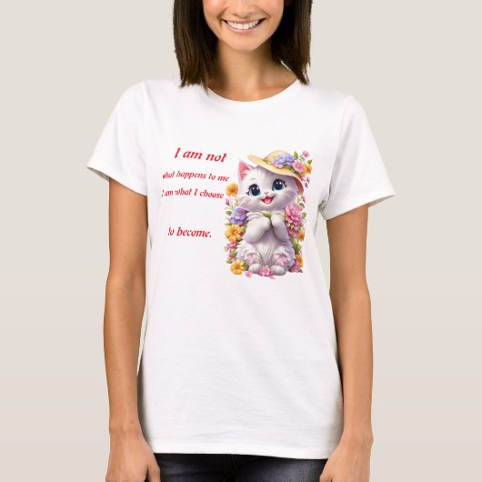 キャットトートバッグ Tシャツ (正面)