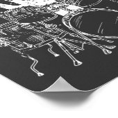 キャットドラマー遊ズドラム ポスター (角)