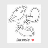 キャットドードルアソート#1 シール (シート)