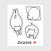 キャットドードルアソート#4 シール (シート)