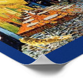 キャットナイトカフェパロディ、ヴァンゴッホ ポスター (角)