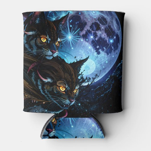 キャットナイト 缶クーラー (正面)