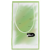 キャットナップ子猫 スモールペーパーバッグ (正面)