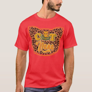 キャットナナカワイヒョウおもしろいキャットオーナーラバーモ Tシャツ