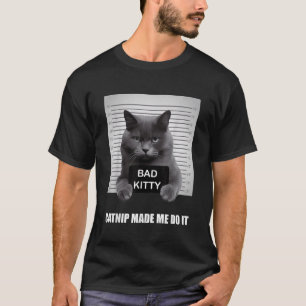 キャットニップで猫おもしろいのDadMのシャツを Tシャツ