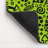 キャットニップの夢 – 緑99CC00 マウスパッド (コーナー)