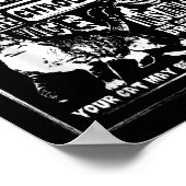 キャットニップ狂気かわいい子猫猫好きギフト ポスター (角)