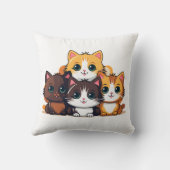 キャットニップ16x16 クッション (裏面)