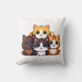 キャットニップ16x16 クッション (正面)