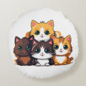 キャットニップ ラウンドクッション (裏面)