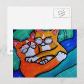 キャットハグ ポストカード (正面/裏面)