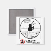 キャットハターズスコープ漫画マグネット マグネット (正面/裏面)