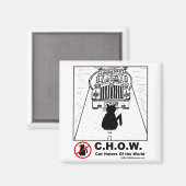 キャットハターズトラック漫画マグネット マグネット (正面/裏面)