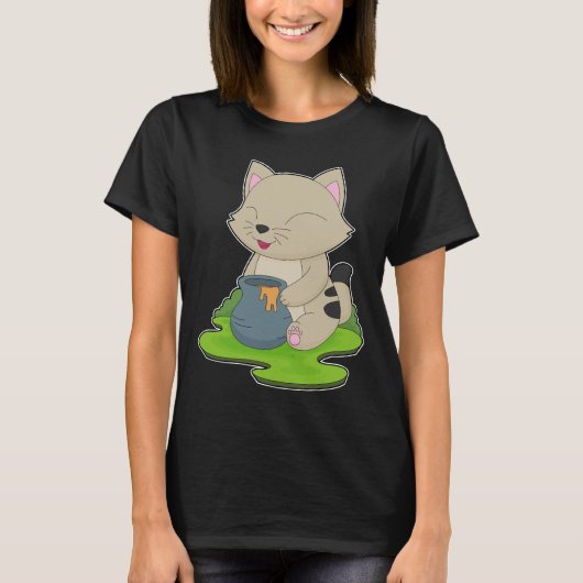 キャットハニー Tシャツ (正面)