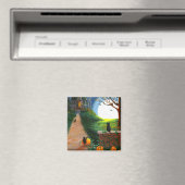 キャットハロウィンおもしろいクリエイションアーツ マグネット (インサイチュ (食洗機))