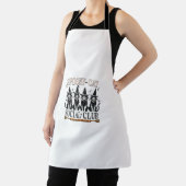 キャットハロウィン不気味キットンラバートリックまたはトリートK エプロン (インサイチュ)