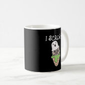 キャットハロウィーン幽霊Iスクリームパン コーヒーマグカップ (正面右)