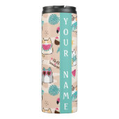 キャットハローサマービーチ子猫バケーション タンブラー (裏面)