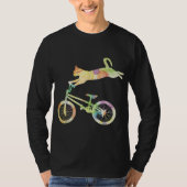 キャットバイクサイクリング自転車 – Your Gift Collection Tシャツ (正面)