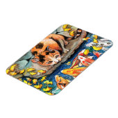 キャットバイコイ池 マグネット (左側)