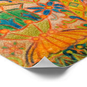 キャットバイサイケデリックルイスワーイン ポスター (角)