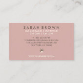 キャットバスケットボホシック 名刺 (裏面)