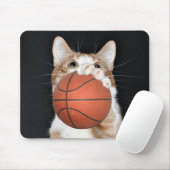 キャットバスケットボール マウスパッド (マウス)