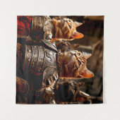 キャットバトル タペストリー (正面(横))