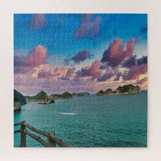 キャットバベトナムコースタルセレニティ ジグソーパズル (縦)