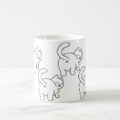 キャットバムマグカップ コーヒーマグカップ (中央)