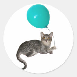 キャットバルーン ラウンドシール