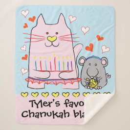 キャットバレリナシェルパブランケット/中 シェルパブランケット