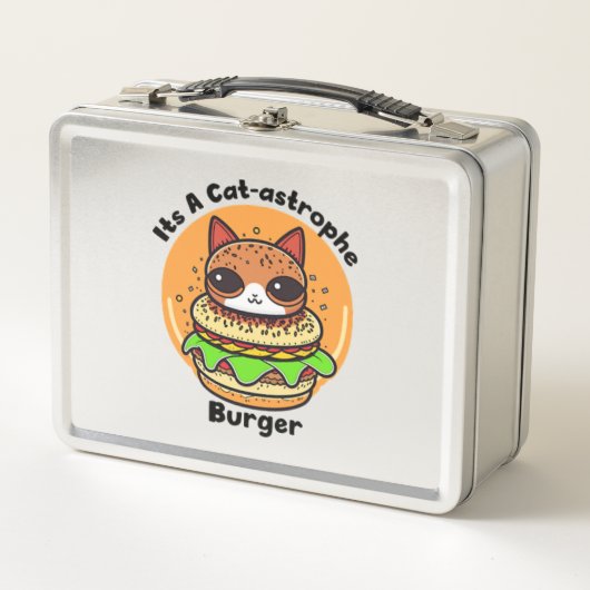 キャットバーガー1 メタルランチボックス (正面)