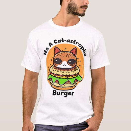 キャットバーガー1 Tシャツ (正面)