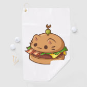 キャットバーガー2 ゴルフタオル (インサイチュ)