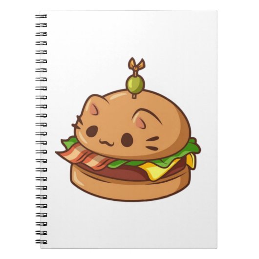キャットバーガー2 ノートブック (正面)
