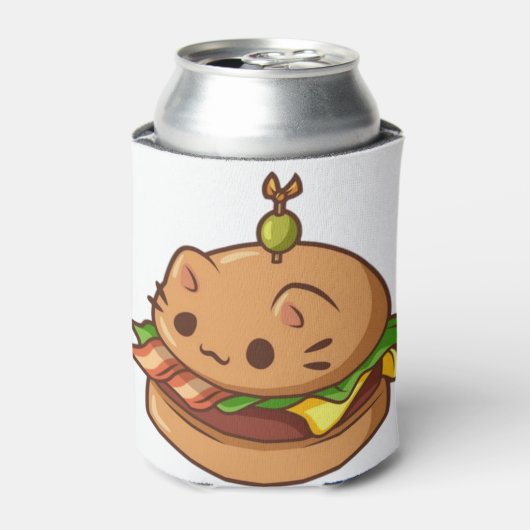 キャットバーガー2 缶クーラー (缶正面)
