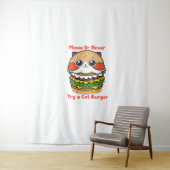 キャットバーガー タペストリー (インサイチュ)