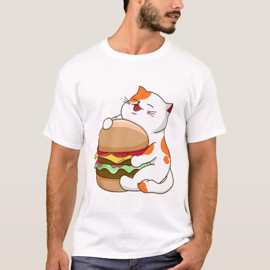 キャットバーガー Tシャツ (正面)