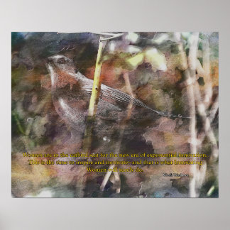 キャットバードウィズヴィヴェックワダ引用文 ポスター