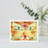 キャットバードポールクレー ポストカード (スタンド正面)