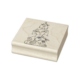 キャットバードレディ ラバースタンプ