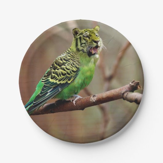 キャットバード ペーパープレート (正面)