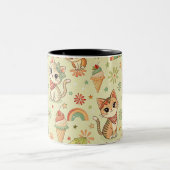 キャットパットレンマグ ツートーンマグカップ (中央)